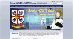 Desktop Screenshot of kolesegonzaga.com