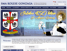Tablet Screenshot of kolesegonzaga.com